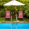 Costway 2PC Oversize Lounge Patio Heavy Duty Folding Recliner